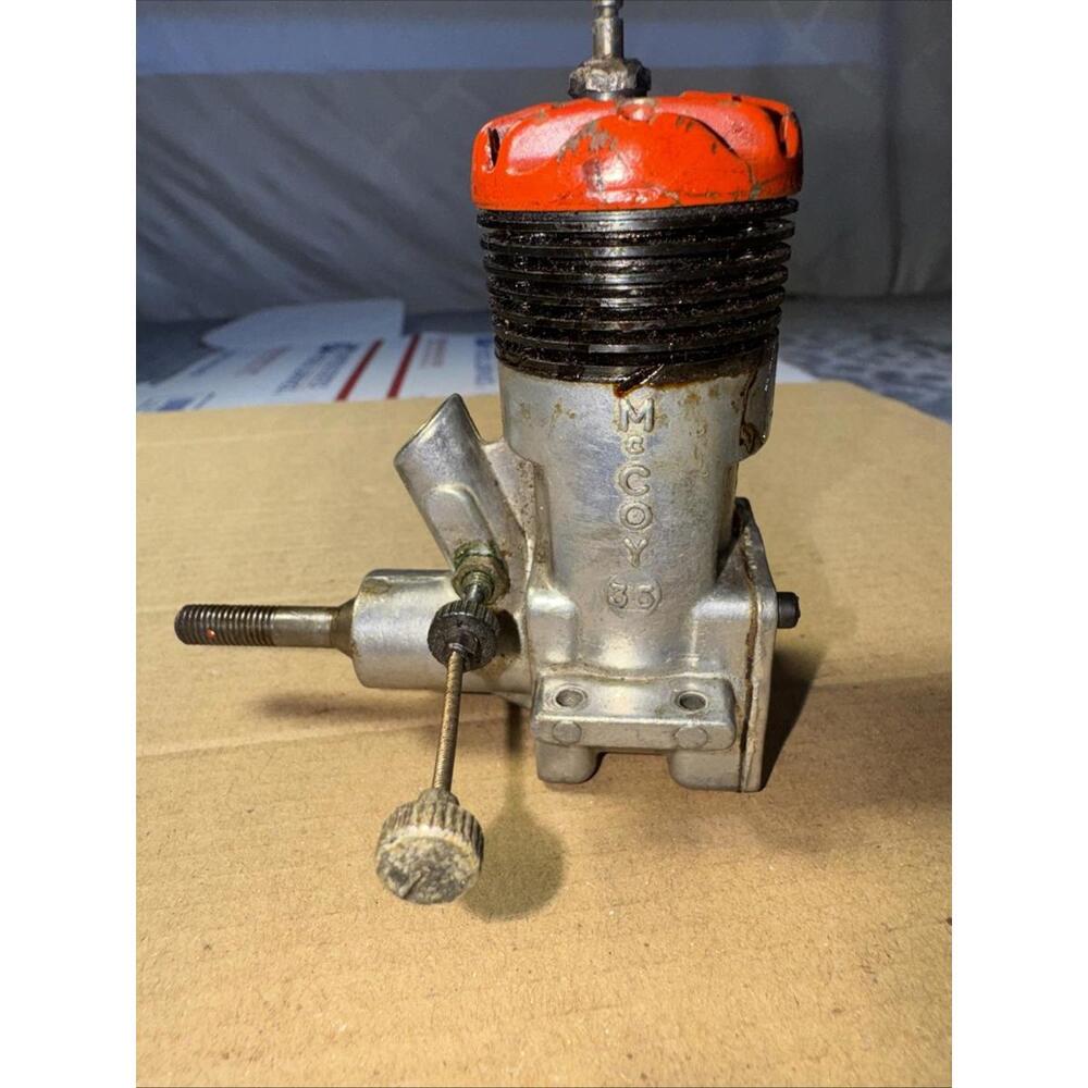 Mccoy .35 35  Model Airplane Engine Untested Maybe￼For Parts & Repair